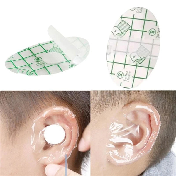 Waterproof Ear Protectors Stickers Swimming Ear Cover Caps Baby Bathing Ear Protections Patches Shower Tool